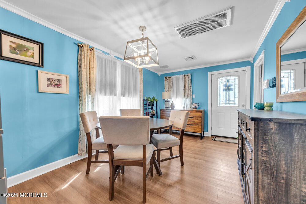 Dining room, Interior, Wood Texture Flooring