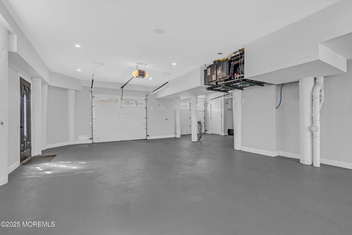 Garage, Interior, Recessed Lighting