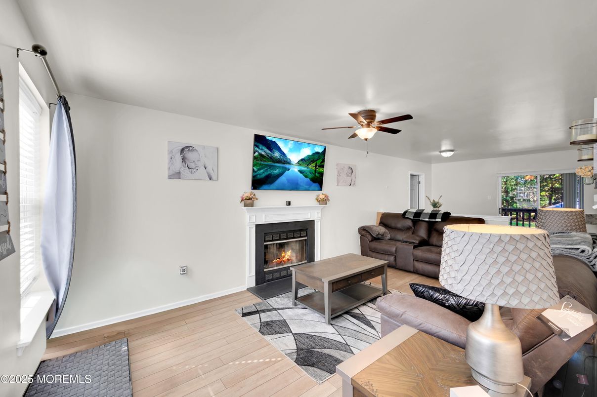 Fireplace, Interior, Living room, Wood Texture Flooring