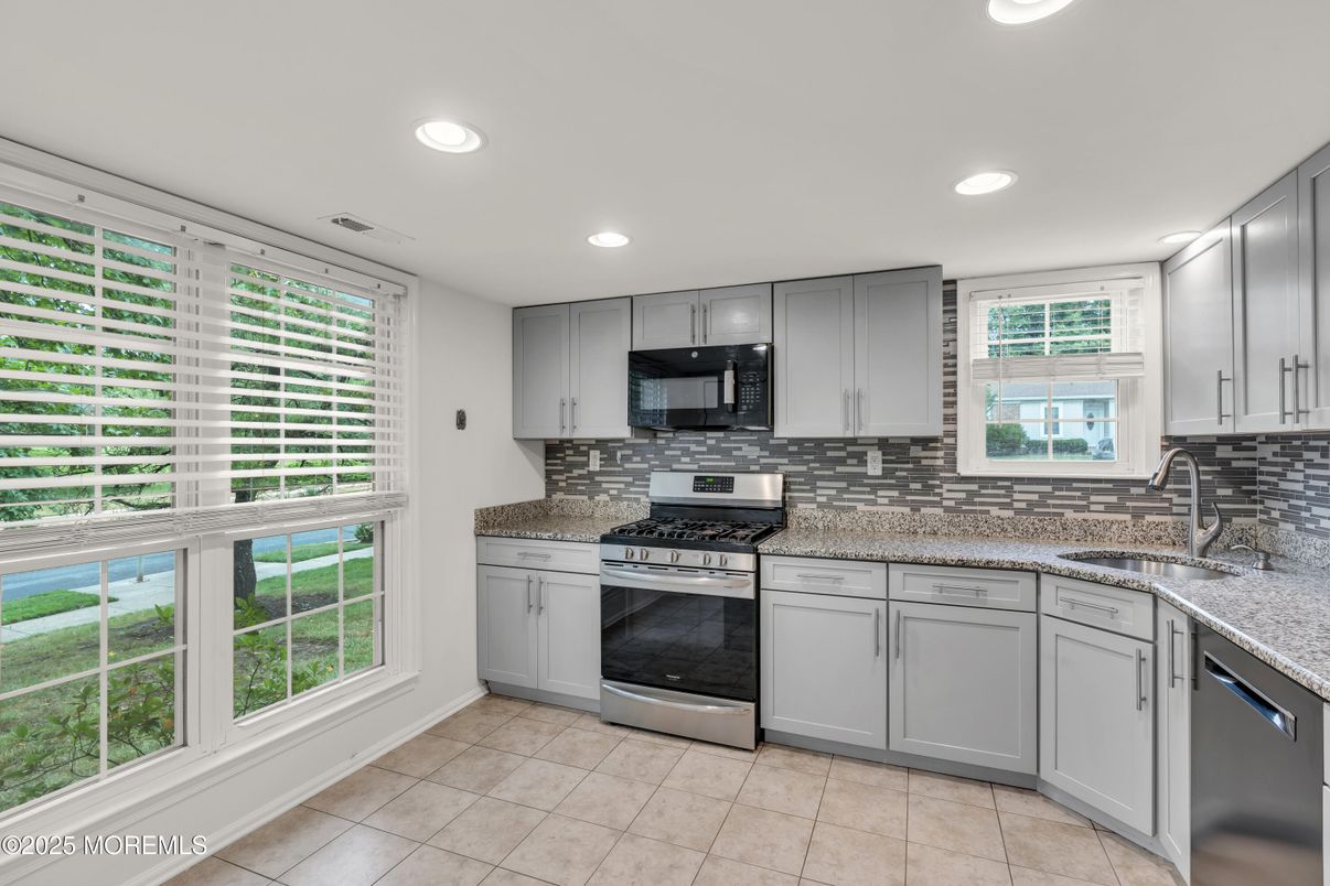 Interior, Kitchen, Recessed Lighting, Stainless Steel Appliances
