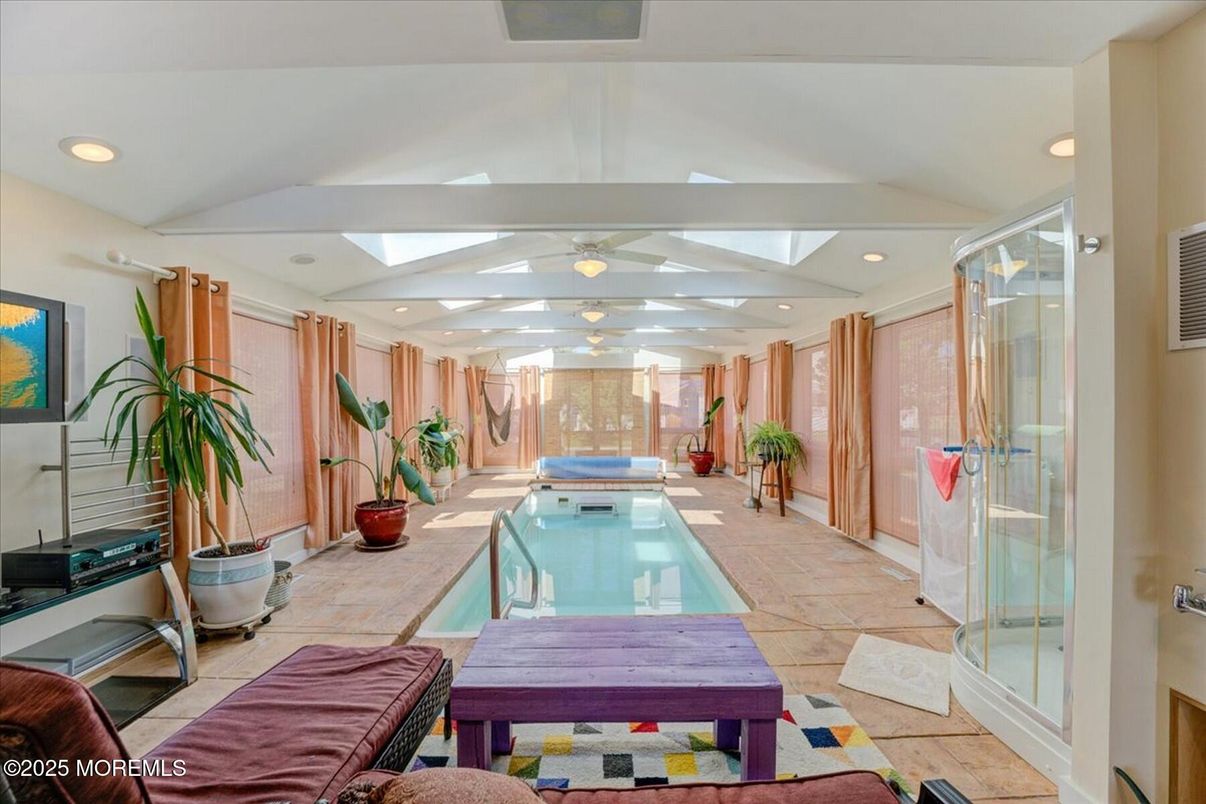 Interior, Pool, Recessed Lighting