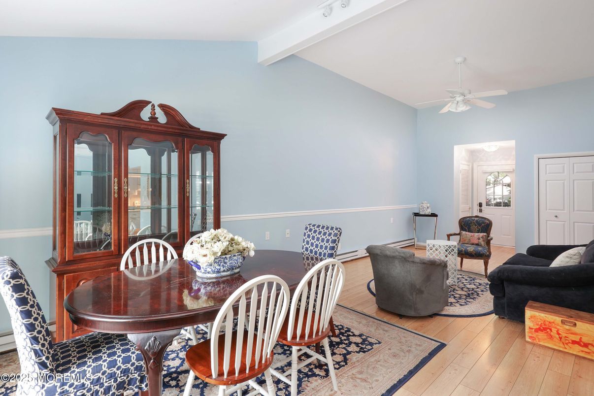 Dining room, Interior, Wood Texture Flooring