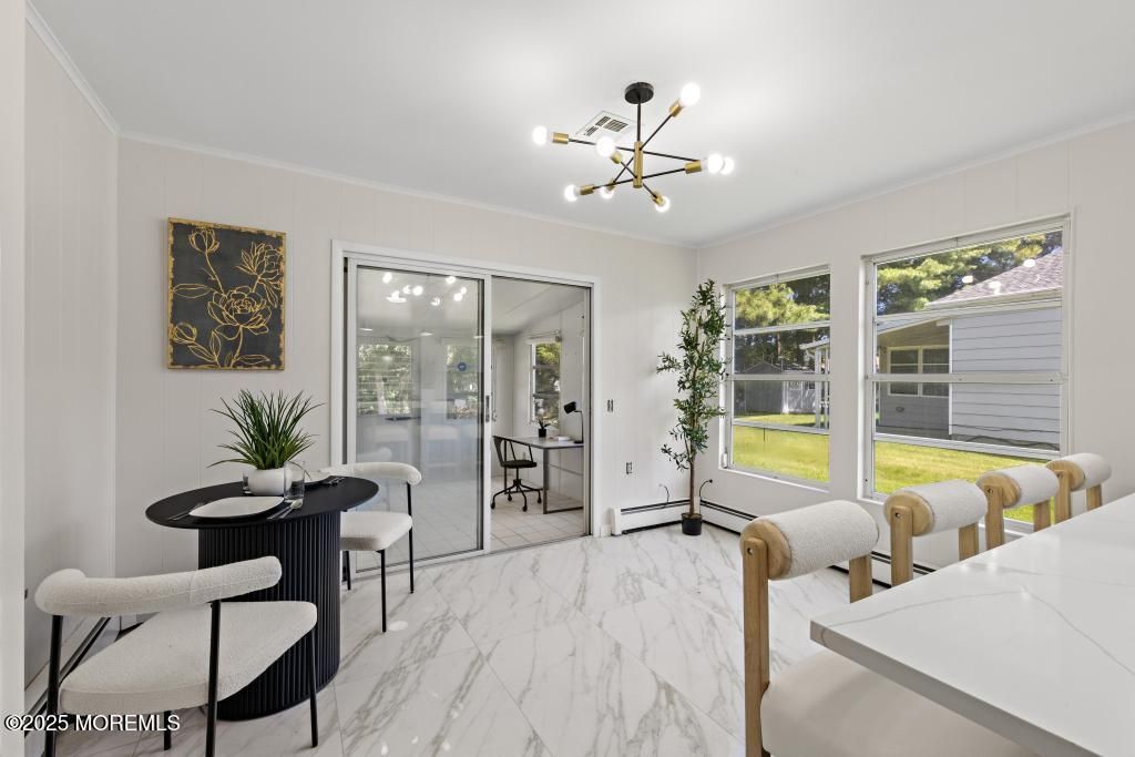 Interior, Marble, Pendant Lights