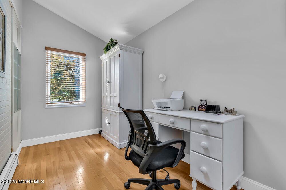Home Office, Interior, Wood Texture Flooring