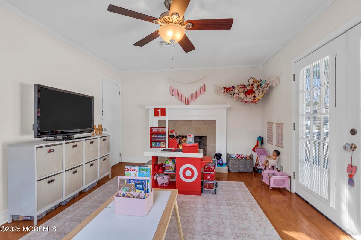 Fireplace, Interior, Wood Texture Flooring