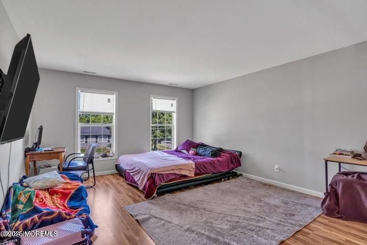 Bedroom, Home Office, Interior, Wood Texture Flooring