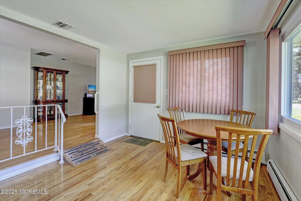 Dining room, Interior, Wood Texture Flooring