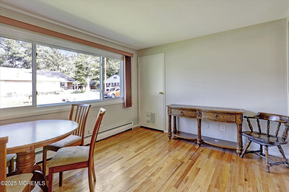 Dining room, Interior, Wood Texture Flooring