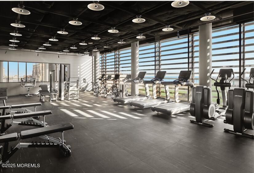 Fitness Equipment, Gym, Interior