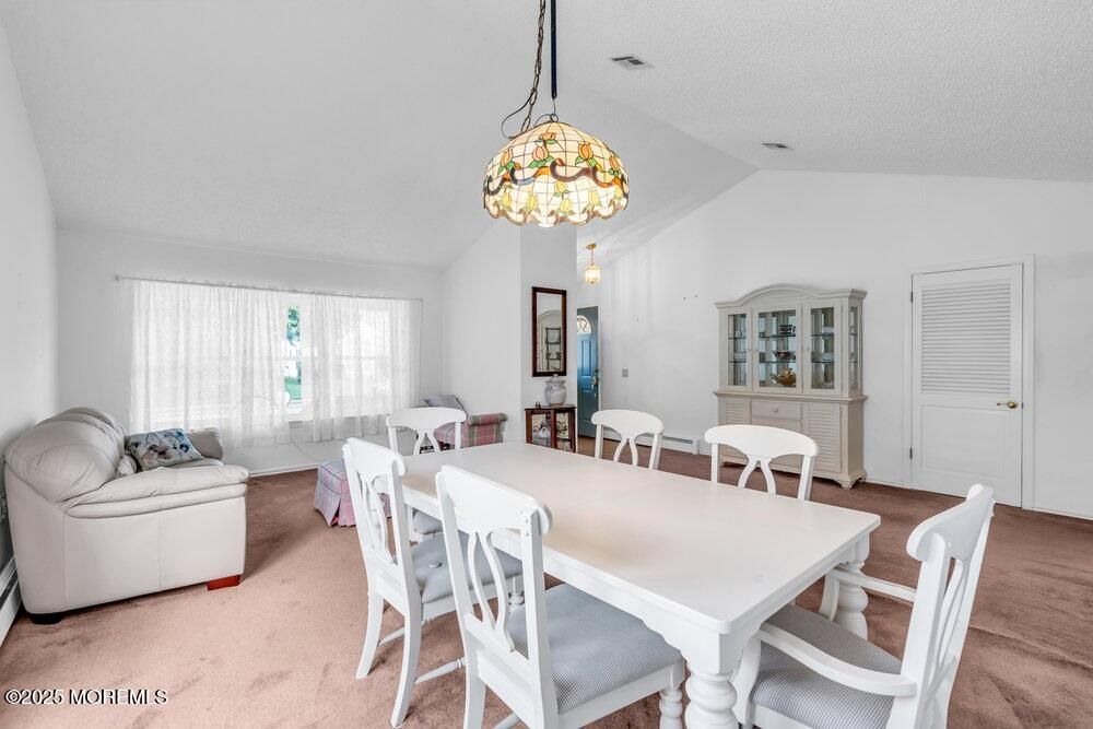 Dining room, Interior, Pendant Lights