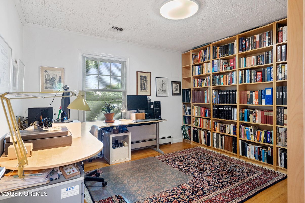 Home Office, Interior, Wood Texture Flooring