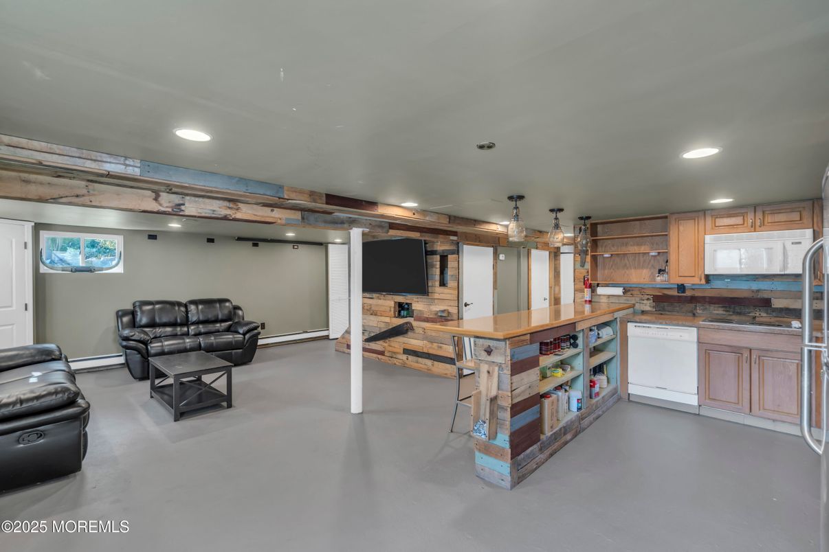 Interior, Kitchen, Living room, Recessed Lighting