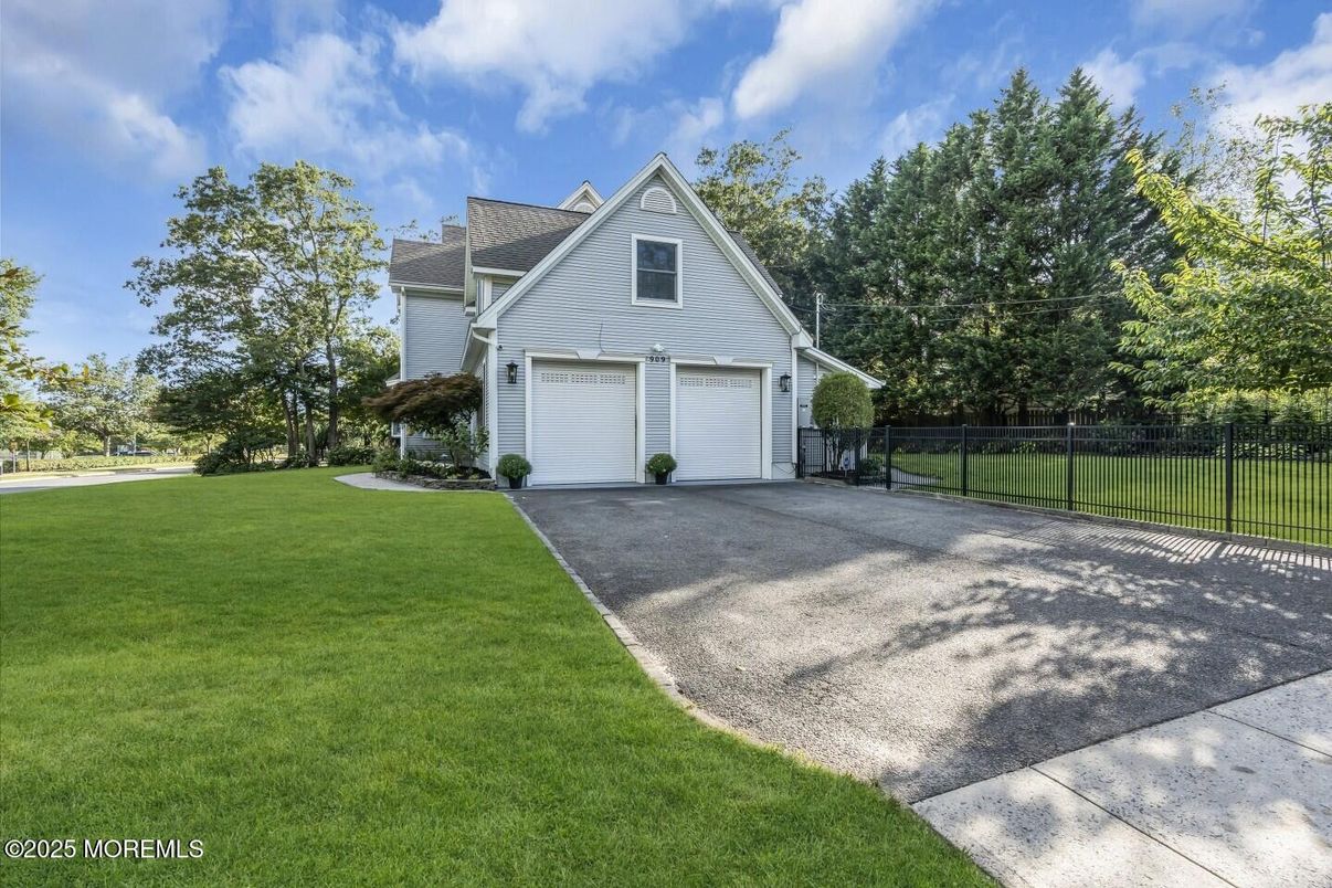 Attached, Backyard, Exterior, Facade, Farmhouse