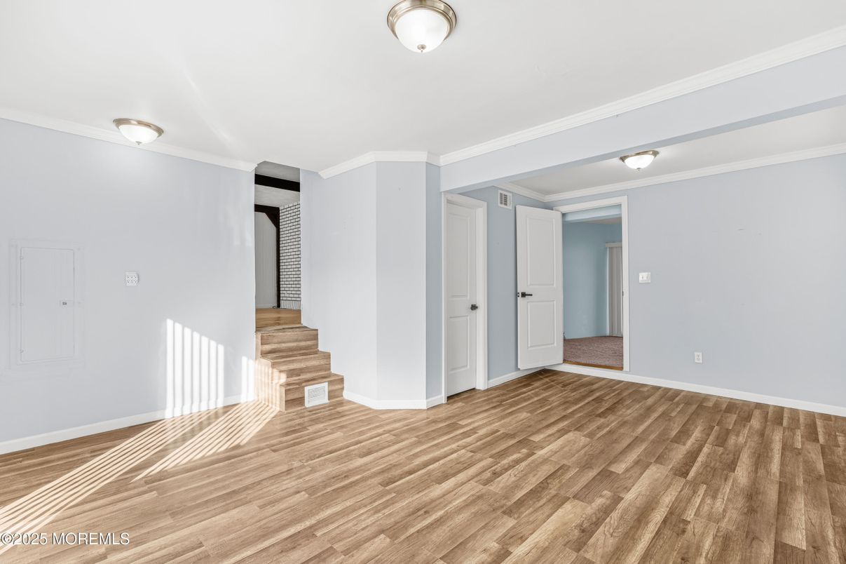 Empty room, Interior, Wood Texture Flooring