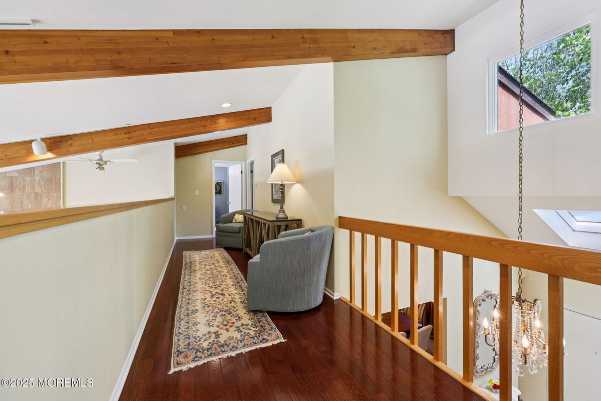Interior, Recessed Lighting, Wooden Beams, Wood Texture Flooring