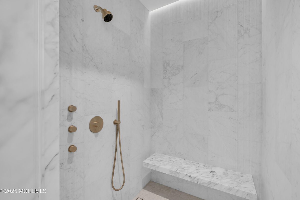 Bathroom, Interior, Marble Walls
