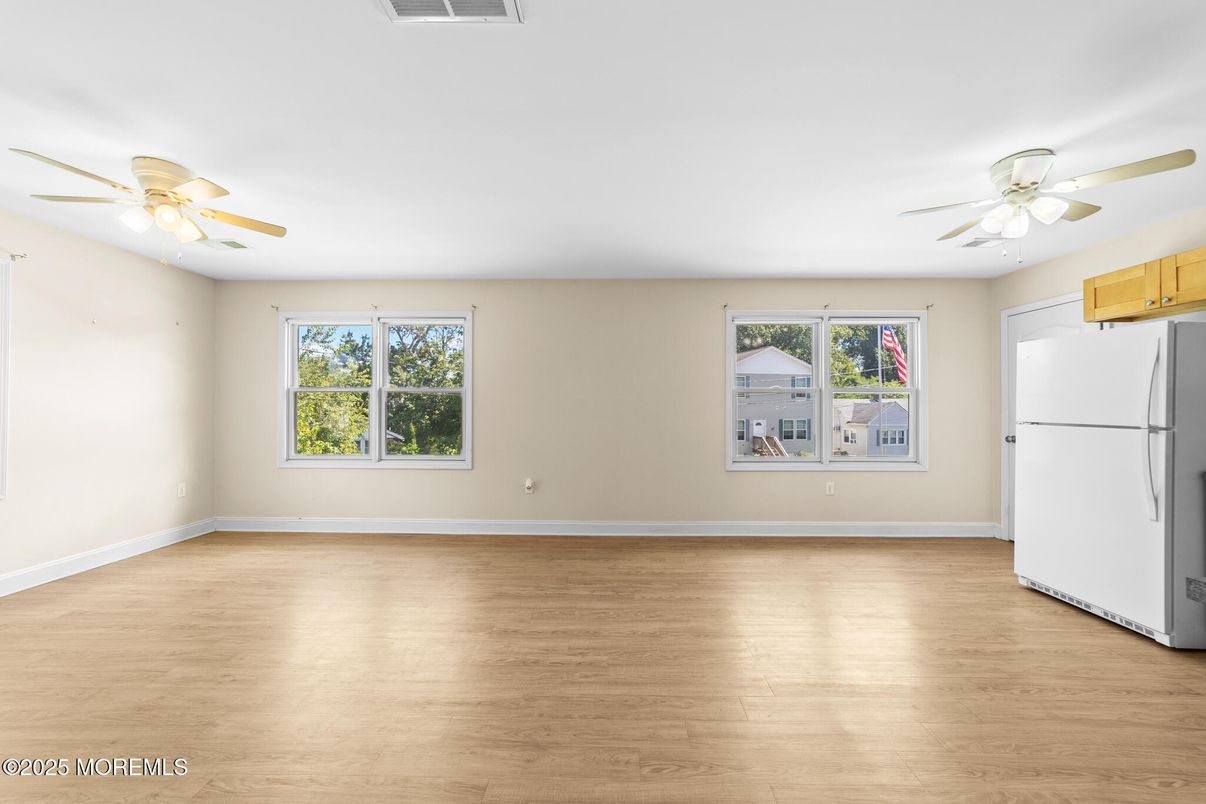 Empty room, Interior, Kitchen, Wood Texture Flooring