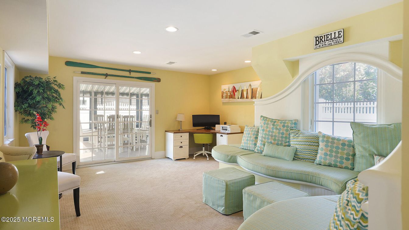 Home Office, Interior, Recessed Lighting