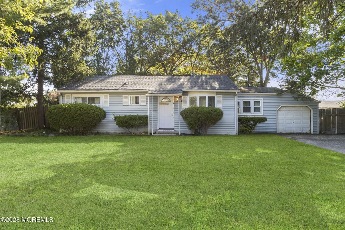 Attached, Backyard, Detached Garage, Exterior, Facade, Cape Cod