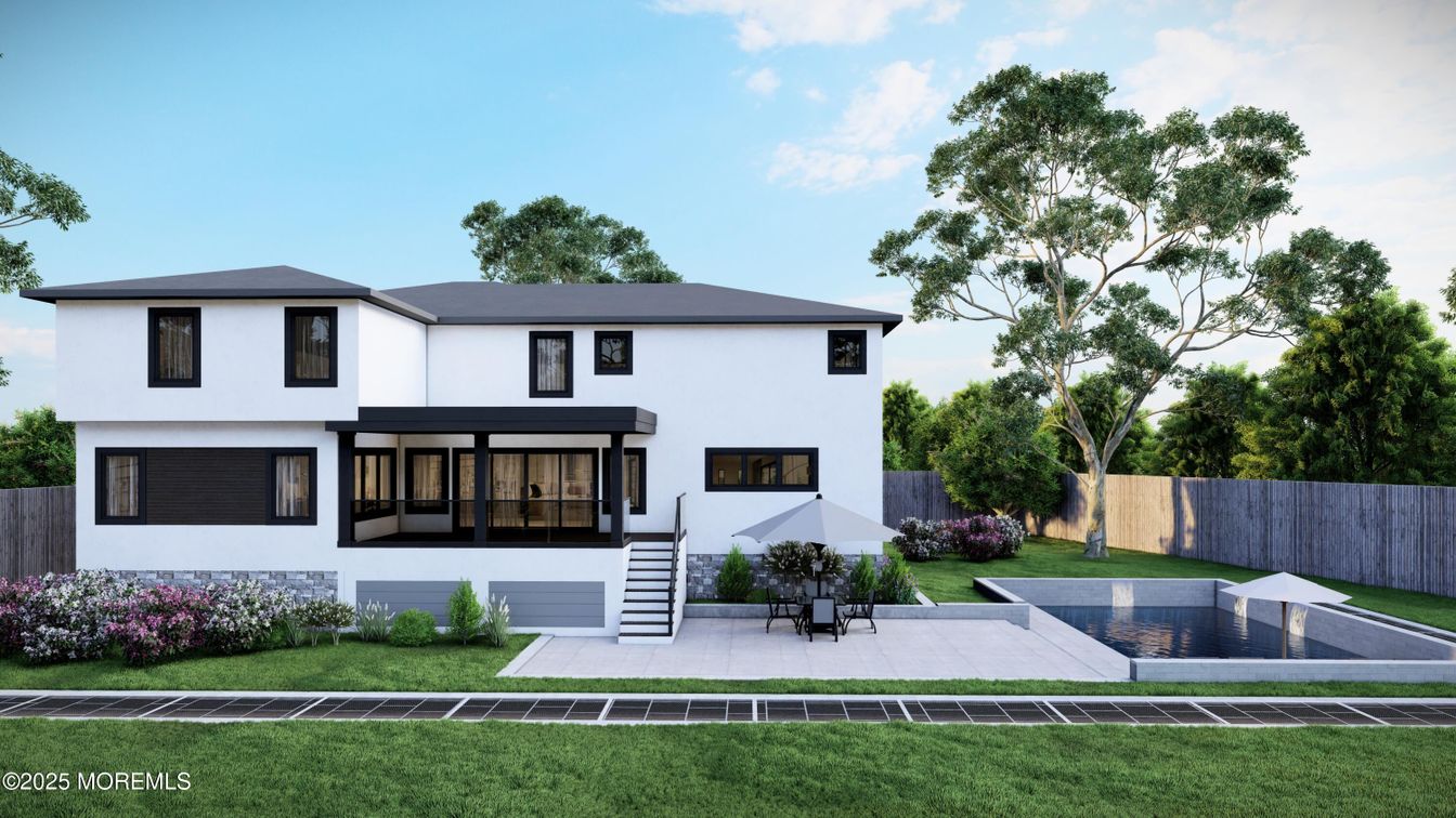 Backyard, Exterior, Facade, Modern