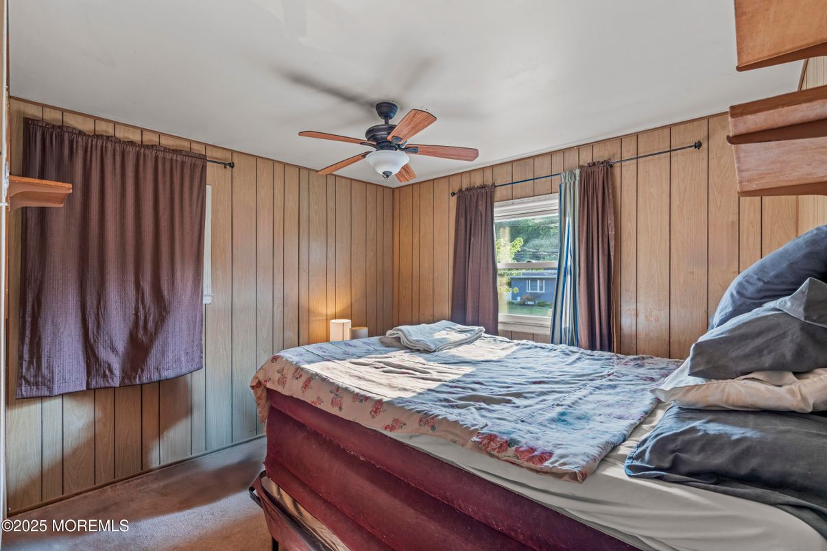 Bedroom, Interior, Wooden Walls