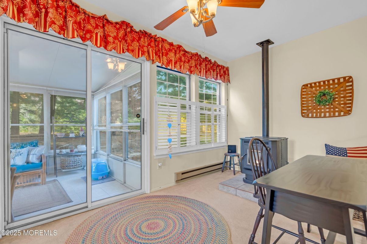 Home Office, Interior, Sun Room