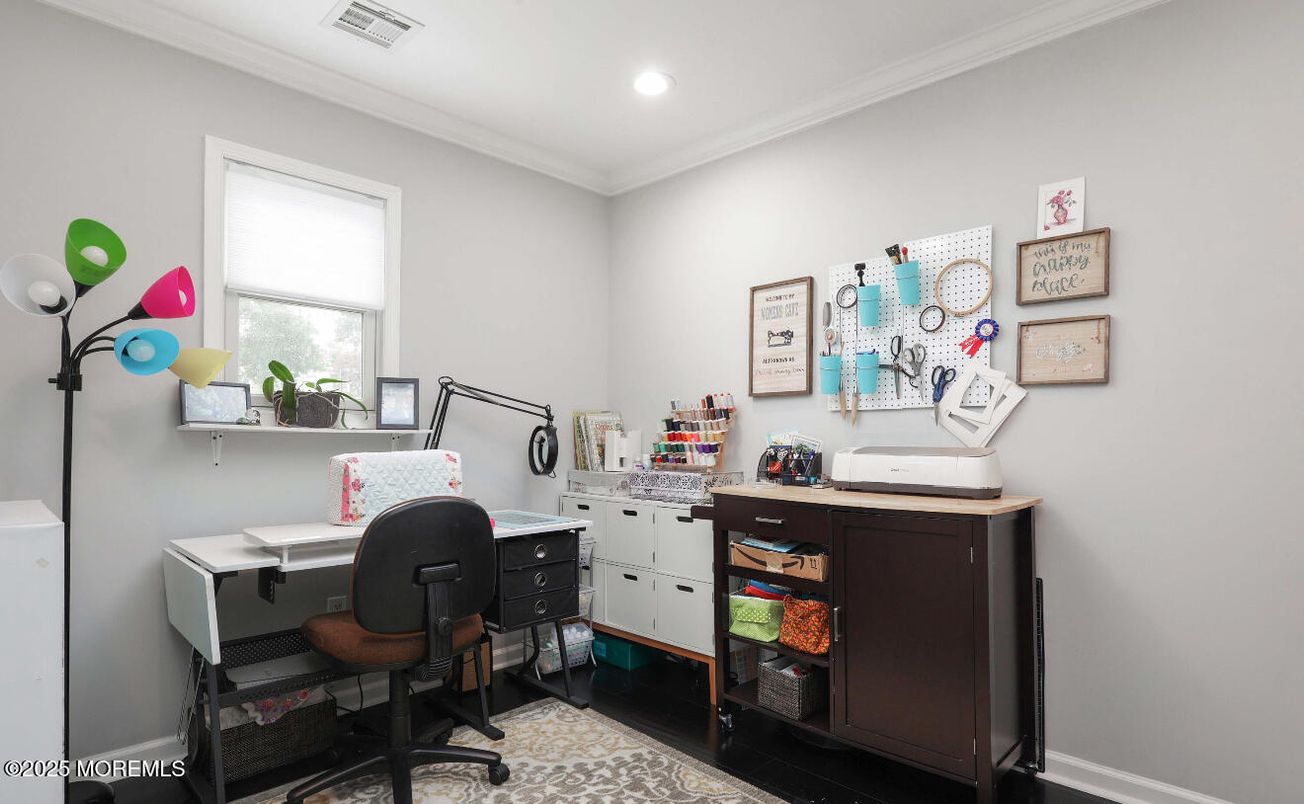 Home Office, Interior, Recessed Lighting