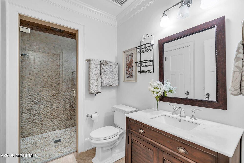 Bathroom, Glass Shower, Interior