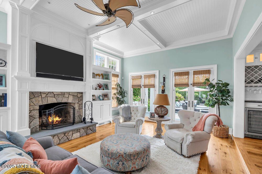 Fireplace, Interior, Living room, Wood Texture Flooring