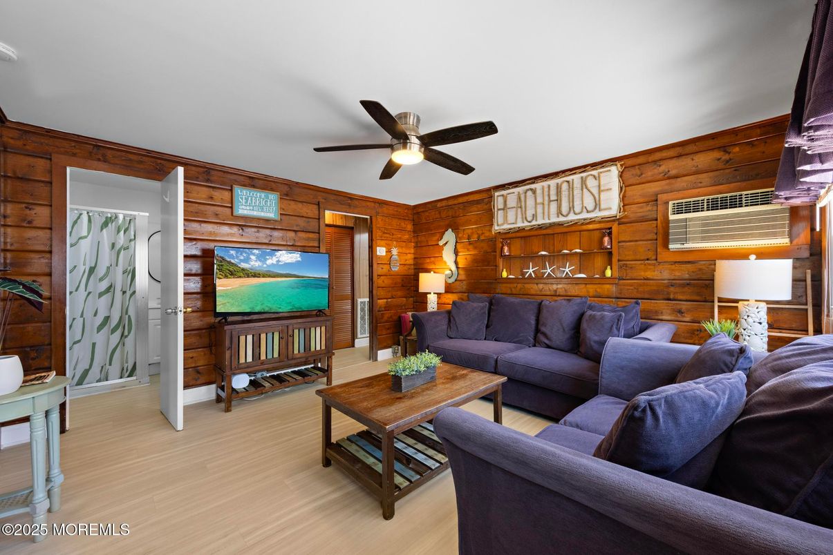 Interior, Living room, Wood Texture Flooring, Wooden Walls