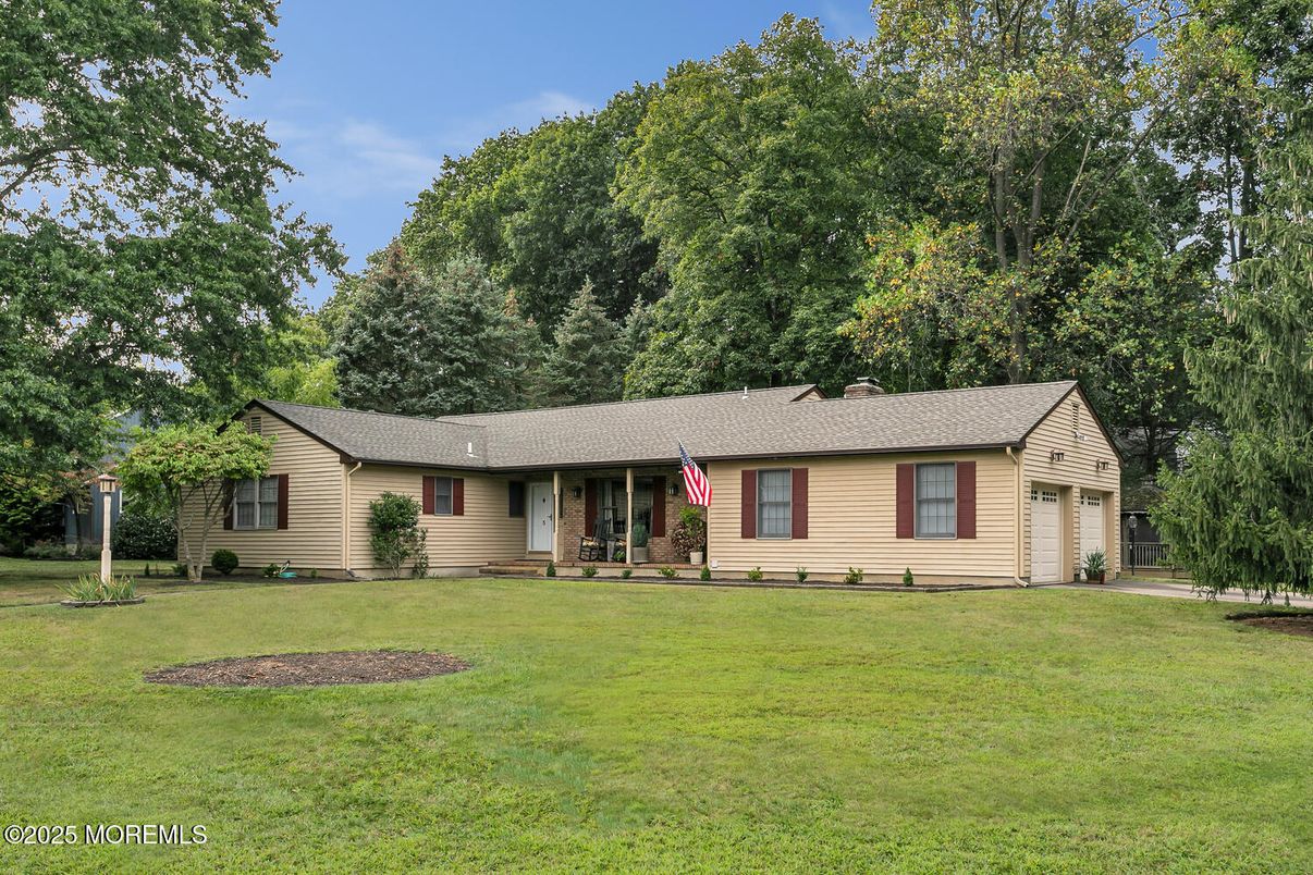 Attached, Backyard, Exterior, Facade, Ranch