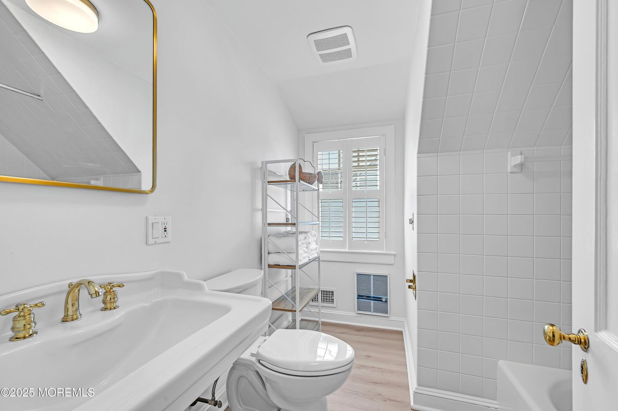 Bathroom, Interior, Wood Texture Flooring