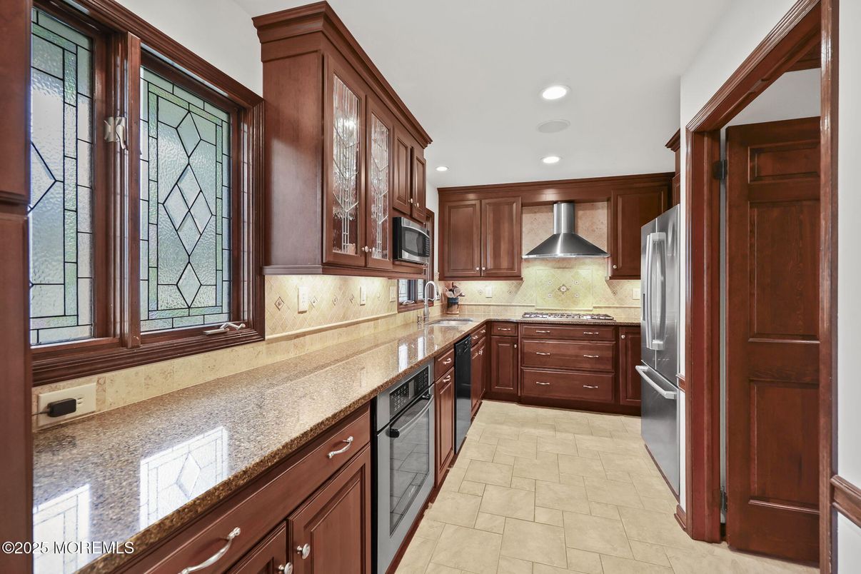 Interior, Kitchen, Recessed Lighting, Stainless Steel Appliances