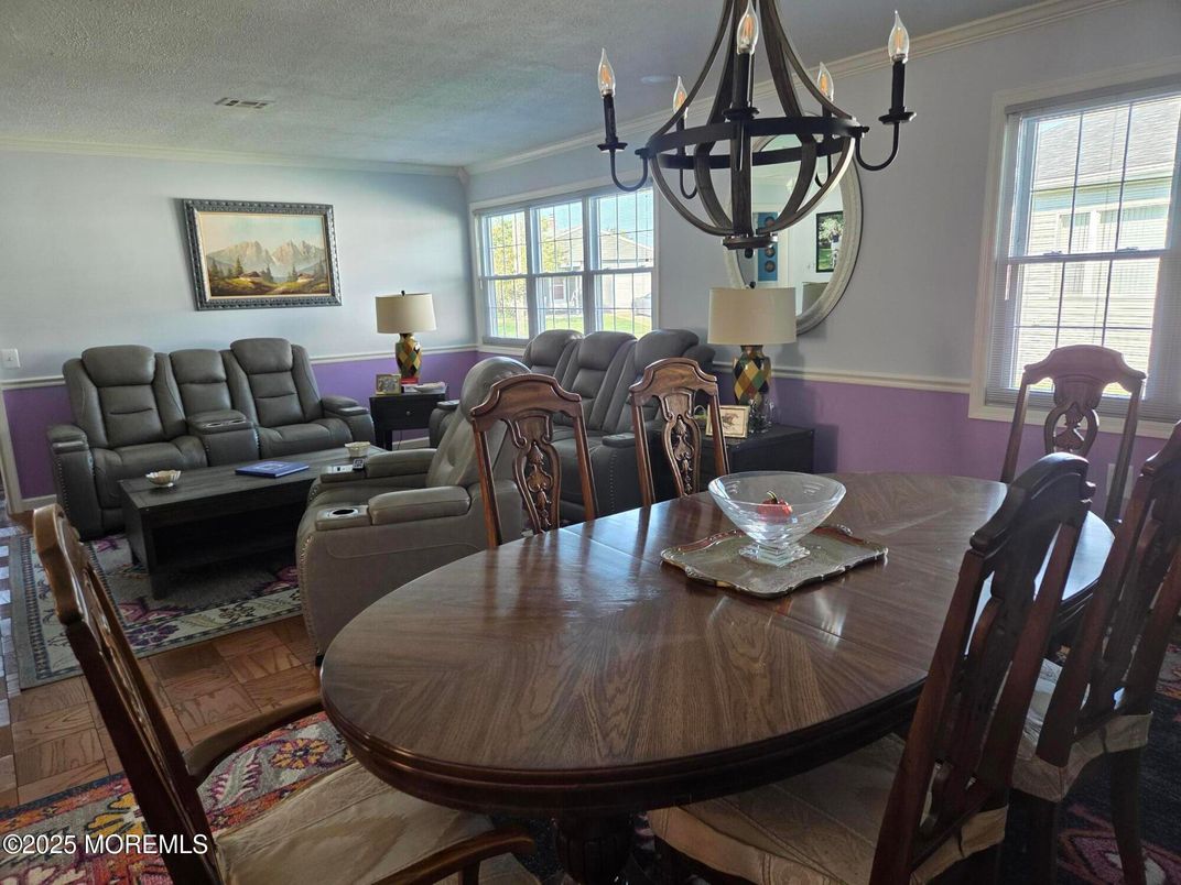 Chandelier, Dining room, Interior, Living room, Wood Texture Flooring