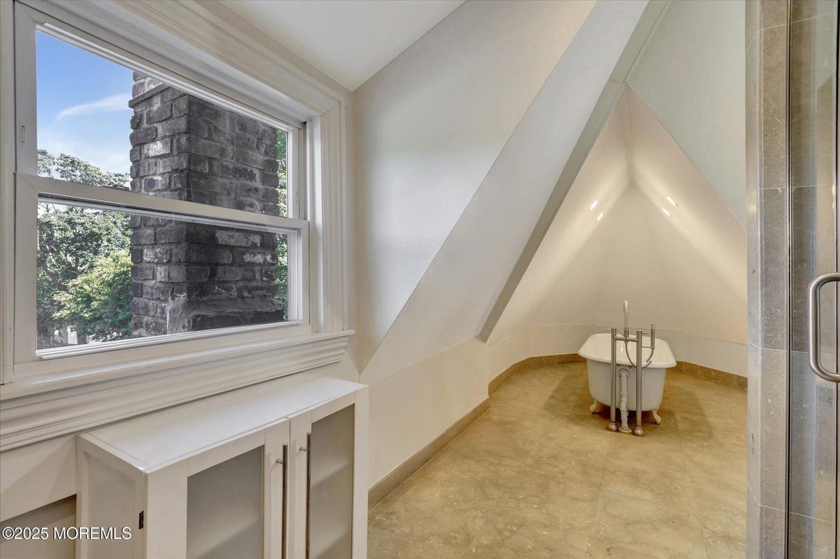 Bathroom, Fireplace, Interior