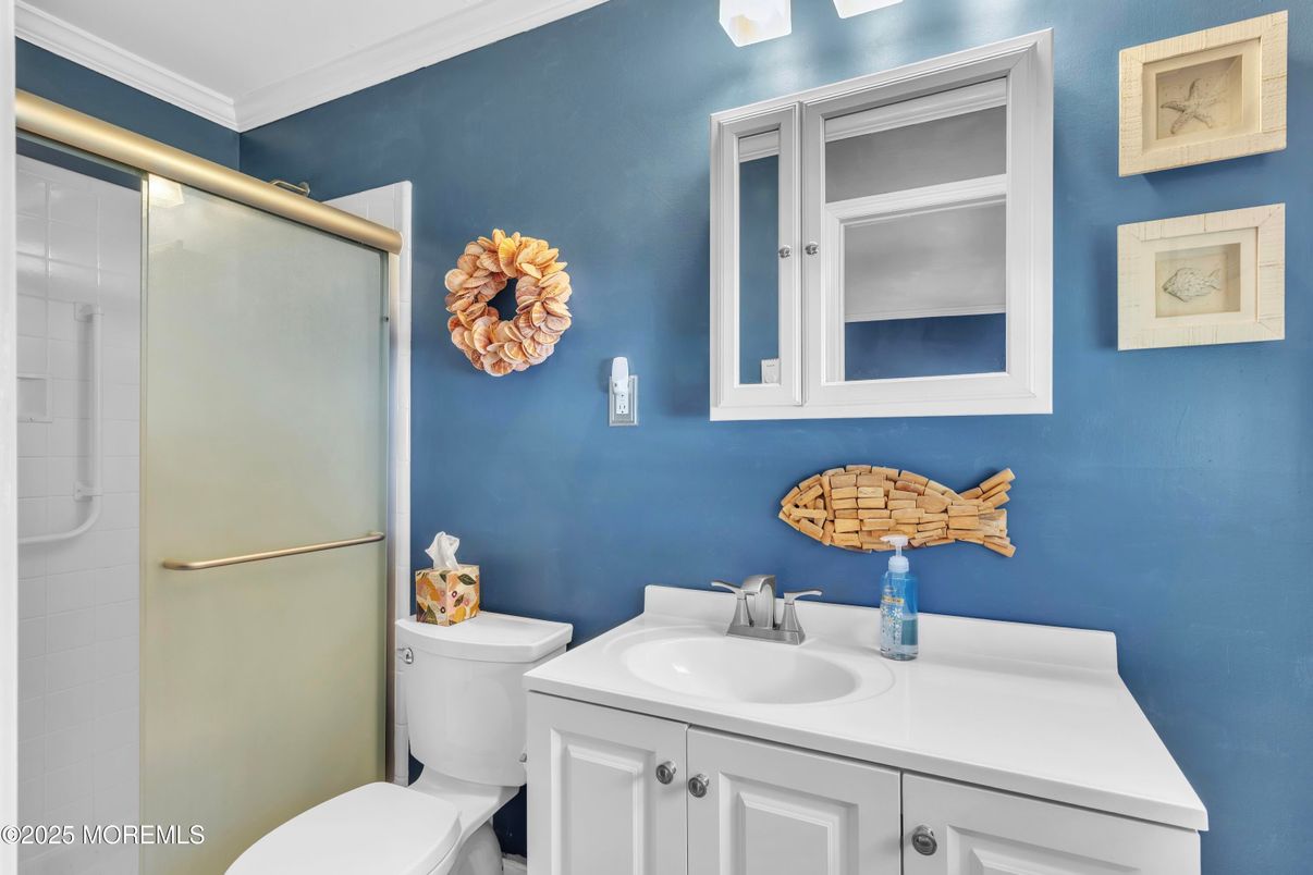 Bathroom, Glass Shower, Interior