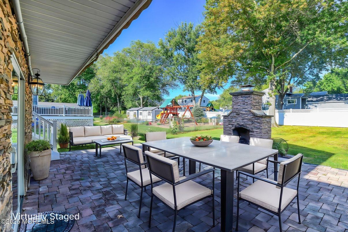 Backyard, Exterior, Fireplace, Playground