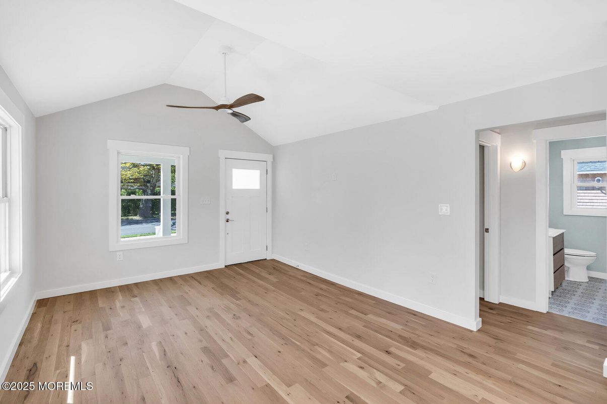 Bathroom, Empty room, Interior, Wood Texture Flooring