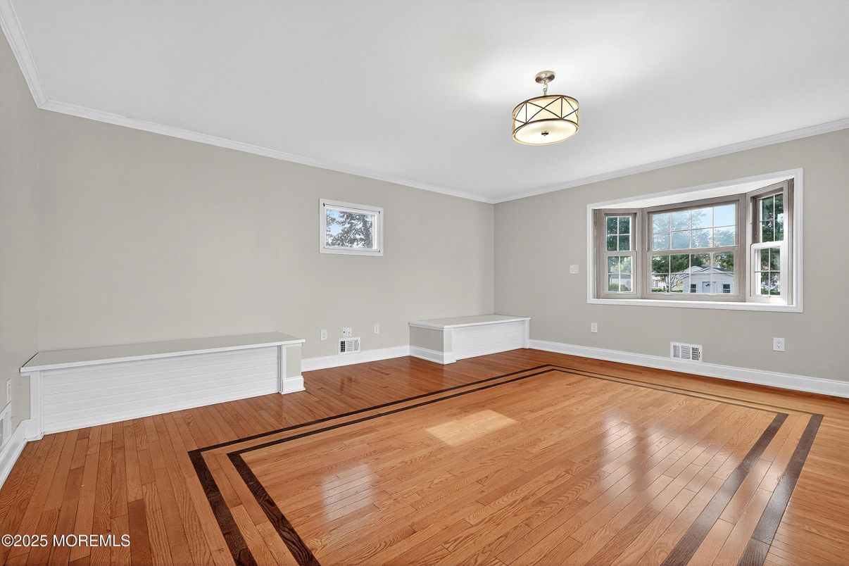 Empty room, Interior, Wood Texture Flooring