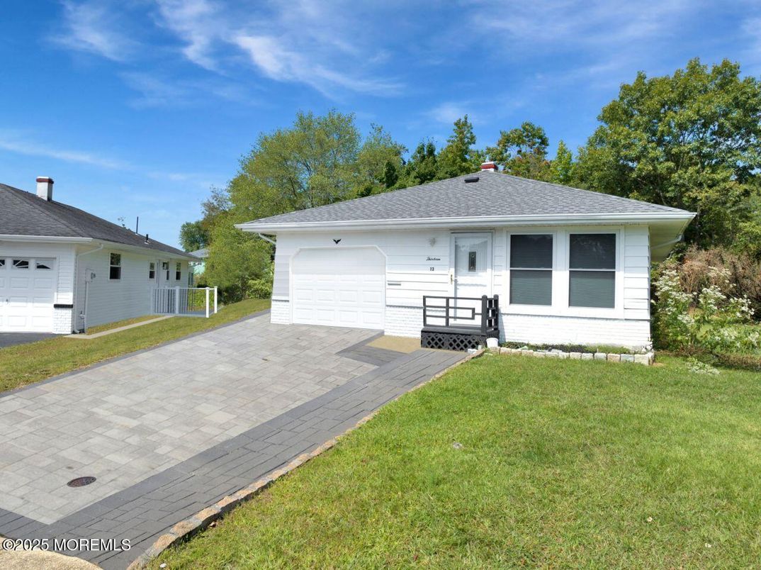Attached, Backyard, Detached Garage, Exterior, Facade, Ranch