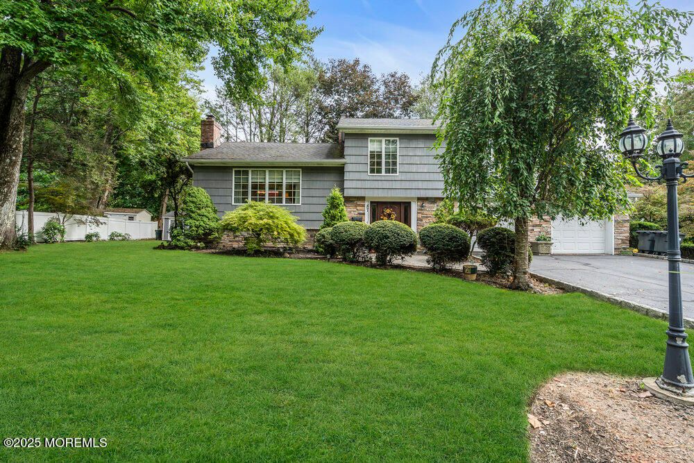 Attached, Backyard, Detached Garage, Exterior, Facade, Split Level