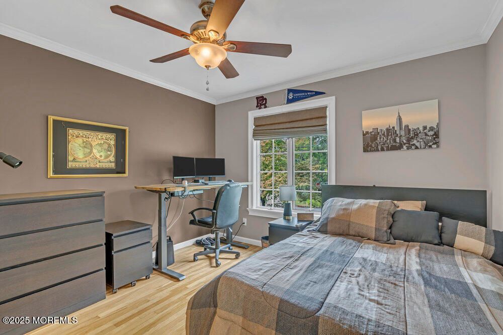 Bedroom, Home Office, Interior, Wood Texture Flooring