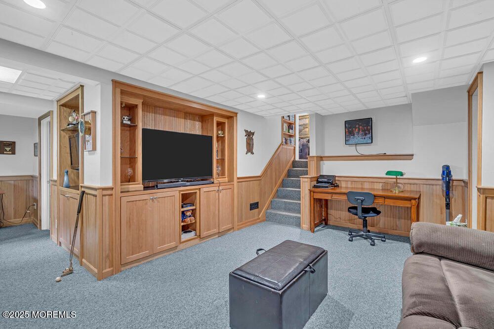 Home Office, Interior, Recessed Lighting