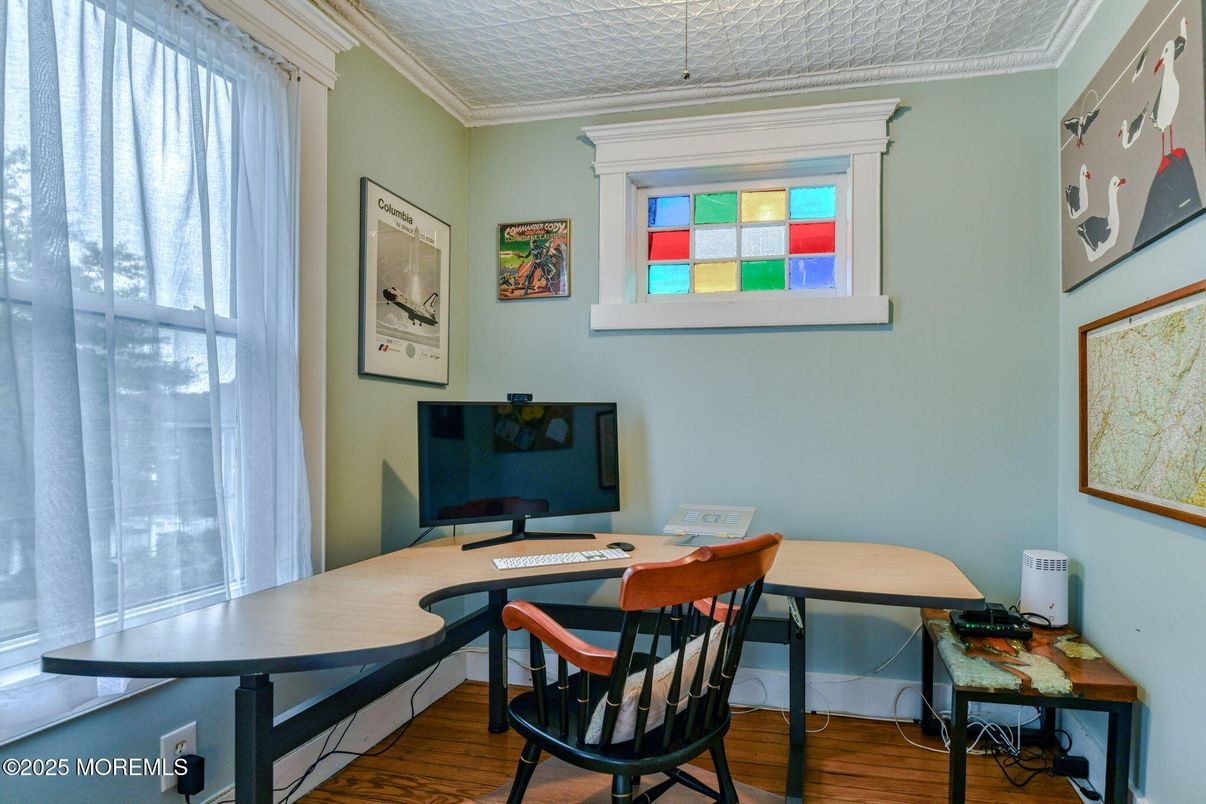 Home Office, Interior, Wood Texture Flooring