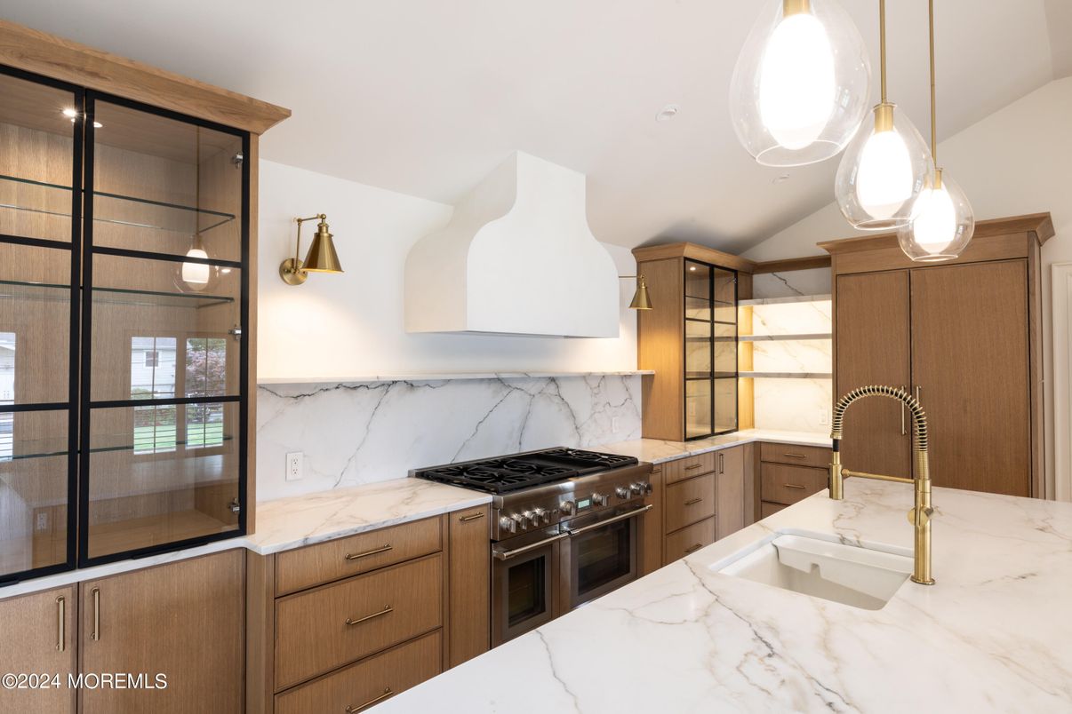 Interior, Kitchen, Marble Walls