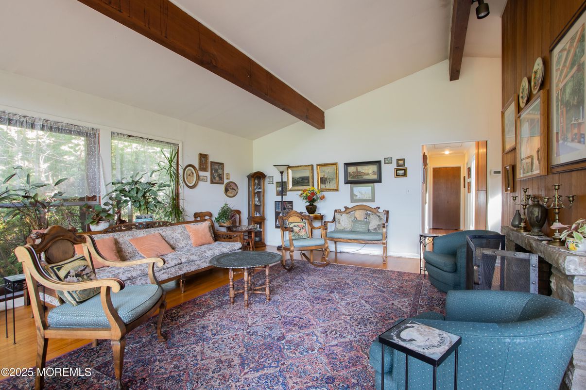 Interior, Living room, Wooden Beams, Wood Texture Flooring