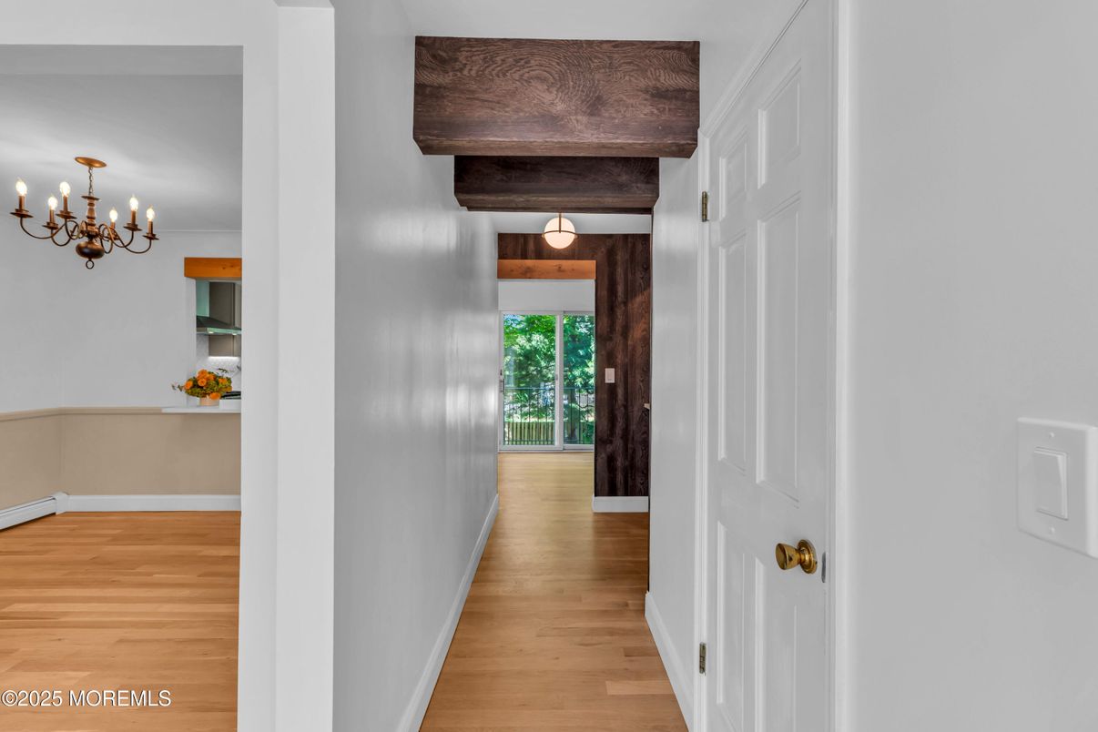 Chandelier, Interior, Wood Texture Flooring