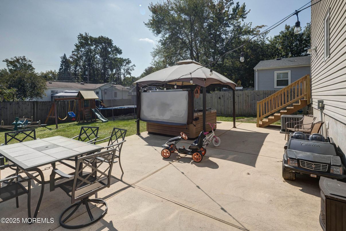 Backyard, Exterior, Hot Tub, Playground