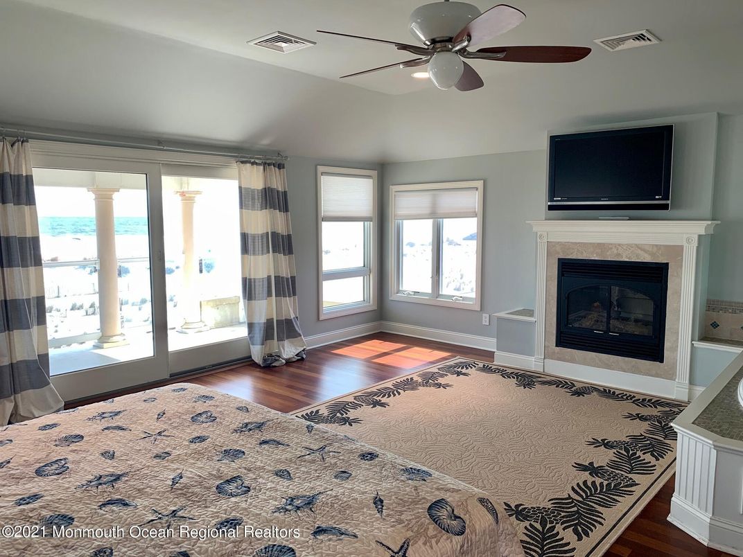 Fireplace, Interior, Wood Texture Flooring
