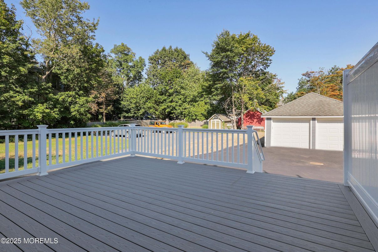 Backyard, Detached Garage, Exterior